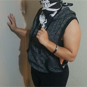 Toxik3 throw over vest top